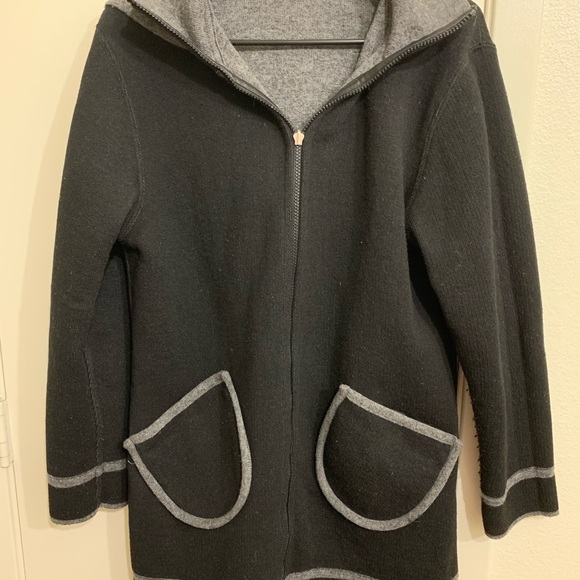 Women double face jacket or coat - Picture 3 of 4